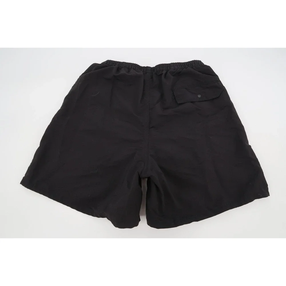 Patagonia Netplus Mens XS Baggies Swim‎ Shorts Black Solid Unlined Swim Trunks